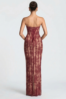 Vestido Longo Bustier Charlotte