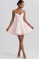 Vestido Curto Cloe - Dupla Camada
