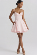 Vestido Curto Cloe - Dupla Camada