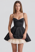 Vestido Curto Cloe - Dupla Camada