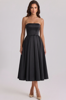 Vestido Bustier Celeste